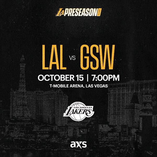 More Info for Los Angeles Lakers vs Golden State Warriors