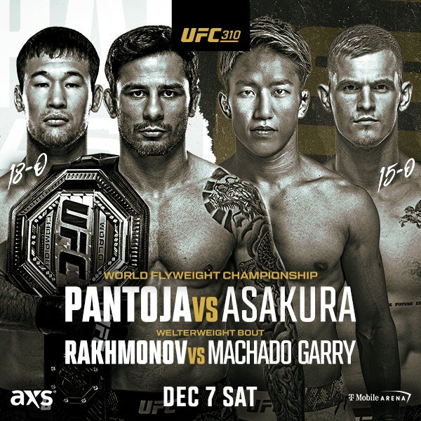 More Info for UFC 310: Pantoja vs Asakura