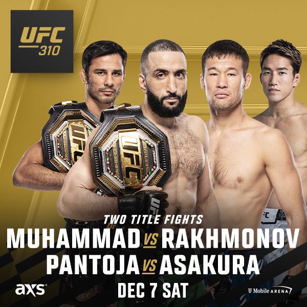 More Info for UFC 310: Belal Muhammad vs Shavkat Rakhmonov